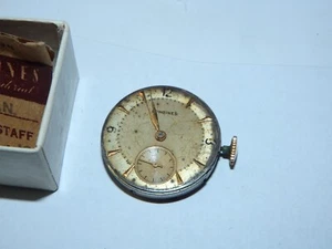 Longines Cal 10L Men's Watch Parts/Repair Good Balance Case 17j Swiss Runs - Picture 1 of 10
