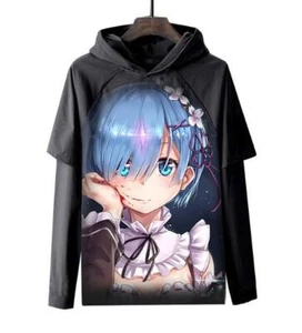 Re:Zero kara Hajimeru Isekai Seikatsu Kapuzen pulli Sweatshirt Hoodie Pullover - Picture 1 of 2