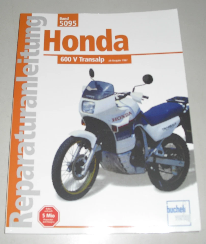 Manual de Reparaciones Honda XL 600V Transalp, Año de Fabricación Desde 1987 - Imagen 1 de 1