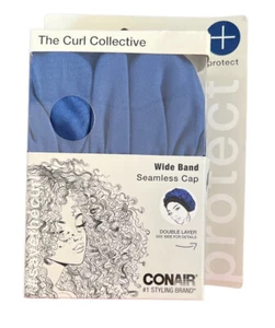 Conair The Curl Collective Wide Band Reversible Seamless Sleep Cap Double Layer - Picture 1 of 3