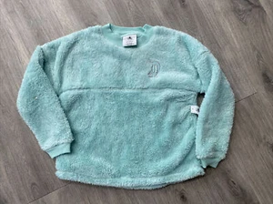 Disney Parks Disneyland Aqua Teal Turquoise Fluffy Spirit Jersey Kids Size L NWT - Picture 1 of 4