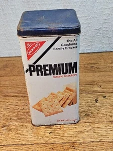 Vintage Nabisco Premium Saltine Cracker Tin - Picture 1 of 9