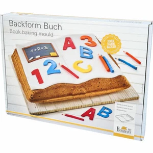 Birkmann Motivbackform Buch Motiv Backform Kuchenform Kuchenbackform 34 x 25 cm - Bild 1 von 7