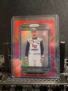 William Byron  2023 Prizm -  Red Prizm  Card #77  - Picture 1 of 2