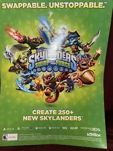 Offizielles Skylanders Swap Force Einzelhandel Promo Poster GameStop neu selten nicht zu finden - Bild 1 von 6