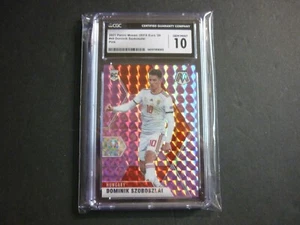 DOMINIK SZOBOSZLAI 2021 PANINI MOSAIC UEFA Euro '20 #49 RC Pink 13/49 CGC10 - Picture 1 of 4