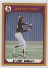 1990 Collegiate Collection Arizona State Sun Devils Black Back Barry Bonds #7