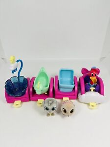 Disney Jr TOTS T.O.T.S Train Cars Lot And 2 Flocked Animals Pets Replacements 