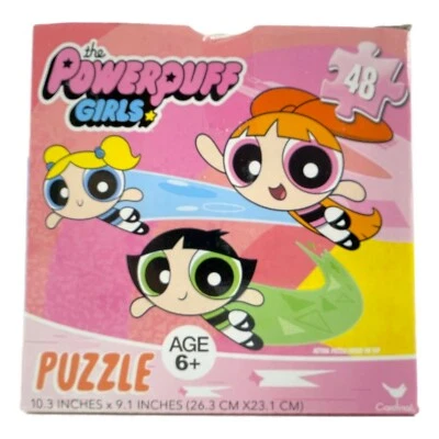 Powerpuff Girls 48 Piece Jigsaw Puzzle Fun, Cartoon Network 2188 - Image 1 of 4