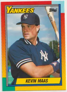 1990 Topps Traded #63T Kevin Maas RC New York Yankees - Foto 1 di 2