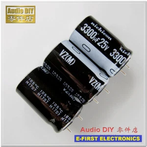 Condensador electrolítico Nichicon serie VZ 3300uF/25V 3300uf 16X26 mm 2 piezas/20 piezas - Imagen 1 de 2