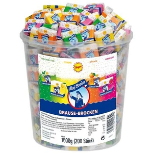 Frigeo Ahoj Doccetta - Fizzy Chunks - 200 pezzi in Big Box (1600g) Nuova dalla Germania  - Foto 1 di 2