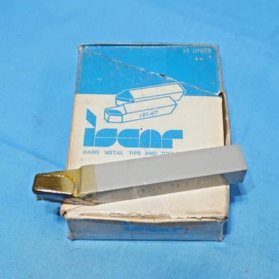 Carbide Tool Bit, 1/2 sq, BR8, Grade IC2 - ISCAR - Box of 10 - FreeShip - Image 1 of 3