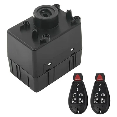 Wireless Ignition Switch Node Module With 2 Keys For Dodge For Jeep 68210150AB - Image 1 of 4
