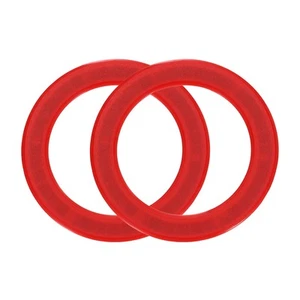 Magnetic Adapter Ring, 2Pcs ABS Magnetic Sticker Ring, Red - Photo 1 sur 7