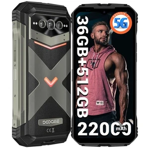 DOOGEE V max Plus 5G Outdoor Smartphone 36GB+512GB Android 14 móvil sin contrato - Imagen 1 de 8