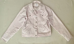 New Look Ladies Pink Denim Jacket Size 16 Excellent Condition - Picture 1 of 3