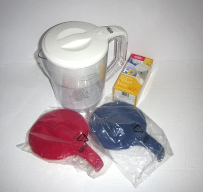 Dupont 8-Cup Water Filter Pitcher with extra colorful lids and filter - Image 1 of 4