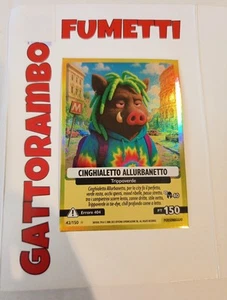Cinghialetto 42/150 - Holo - Italian Brainrot Allucinazione Cosmica- New - Picture 1 of 2