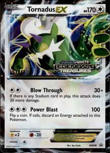 Tornadus EX - (Staff) Promo Black and White Promos BW96 NM - Picture 1 of 2