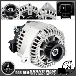 120Amp Alternator For Nissan Maxima 3.5L 2004 2005 2006 2007 2008 23100-7Y020 - Picture 1 of 8