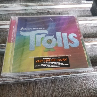 Dreamworks Trolls Original Motion Picture Soundtrack Music CD New Factory Sealed