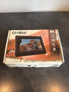 7" Digital Picture Frame No PC Required Easy to Use Shomi #SP-704P-2 - Picture 1 of 3