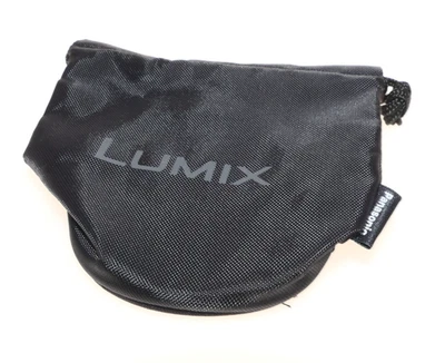 Panasonic Lumix canvas Lens Pouch Case 4x4" for M4/3 12-35mm f2.8 - Image 1 of 3
