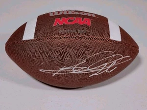 Rod Woodson Signed Autographed Official NCCA Red Line Football JSA COA - Picture 1 of 4
