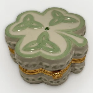 Lenox Irish Celtic Treasure Box St. Patrick's Day WB - Bild 1 von 4