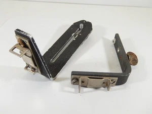 VINTAGE GRAFLEX OR MAMIYA FLASH CAMERA BRACKET MOUNT PAIR - Picture 1 of 4