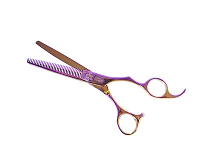 Olivia Garden SilkCut Rainbow 6,0 Zoll 35 Zähne Modellierschere Effi 1080