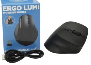 Egonomsiche Maus Kabellos mit Akku Funk gesunde handhaltung Bluestork Vertikale - Bild 1 von 5