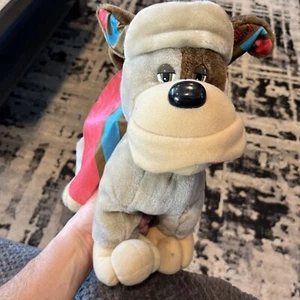 VINTAGE 1991 TONKA PLUSH DOG POOCH PATROL TRANSFORMING WITH CAPE SUPER HERO - Picture 1 of 6