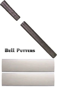 Tacki-mac 2-Piece Black Standard Belly/Side Saddle Putter Grip-Grip Tape Strips - Picture 1 of 3