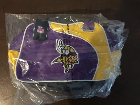 NFL Minnesota Vikings Faux Leather Purse National Football League Official Gear Cover