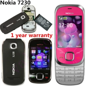 Nokia 7230 Mobile Phone Camera GSM Unlocked Hebrew English keyboard Cellphone - Afbeelding 1 van 16
