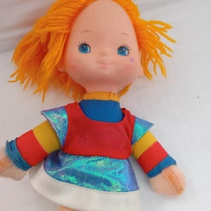 Vintage 1983 Hallmark Rainbow Brite helle Puppe weiches Plüschtier 10 Zoll - Bild 1 von 9