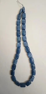 KYANITE 10x14MM PILLOW BEADS - 15.75" Strand - 3589E - Picture 1 of 3