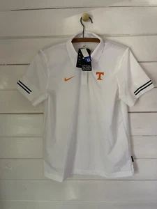 NWT NIKE Tennessee Volunteers UT Womens MEDIUM Polo Shirt Dri Fit Flex On Field - Picture 1 of 7