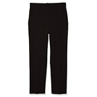 Pantalon habillé plat extensible flexible pour garçons Van Heusen, noir, 8, LIVRAISON RAPIDE GRATUITE