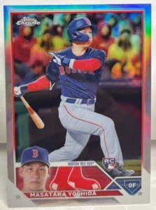 Masataka Yoshida 2023 Topps Chrome MLB Refraktor RC #167 Sp - Boston Red Sox - Bild 1 von 2