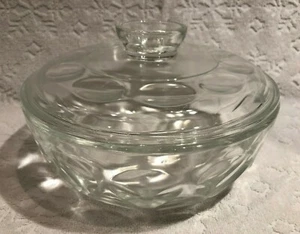 RETRO PYREX ‘72-9; 1.5-QT Covered-Casserole Sculptured Optic-Teardrop Ovenware  - Picture 1 of 12