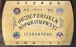 Vintage 1940s Hasko Mystic Tray (Ouija) Board in Box No Pointer - Picture 1 of 4