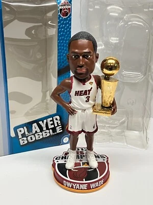 Dwyane Wade 2012 Miami Heat NBA Champions Trophy Limited Edition Bobblehead - Image 1 of 4