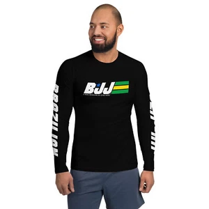 BJJ GI JOE G.I. Real Brazilian Jiu-Jitsu Hero MMA UFC Rash Guard Gi Nogi T-Shirt - Picture 1 of 24