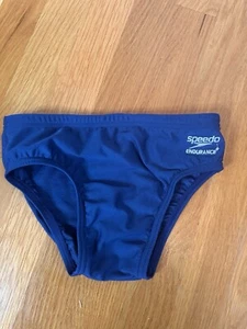 Speedo Youth’s Endurance Brief, Navy, size 26, NWOT swim competitive - Picture 1 of 6