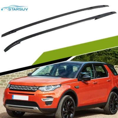 US stock Black Roof Rack Rail Fit For Land Rover Discovery Sport 2015-2023 Foto 1 de 4