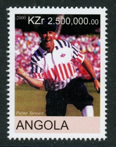 Payne Stewart Golf Sports MNH Stamp 2000 Angola - Picture 1 of 1