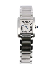 Cartier Tank Francaise Small Stainless Steel Watch W51008Q3 - Picture 1 of 5